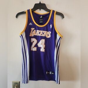 adidas Lakers Purple and Gold Women's Jersey